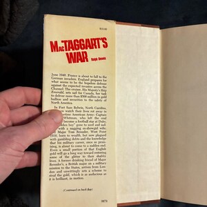 MacTaggart's War by Ralph Dennis 1979 First Edition First Printing Near Fine/Very Good image 2