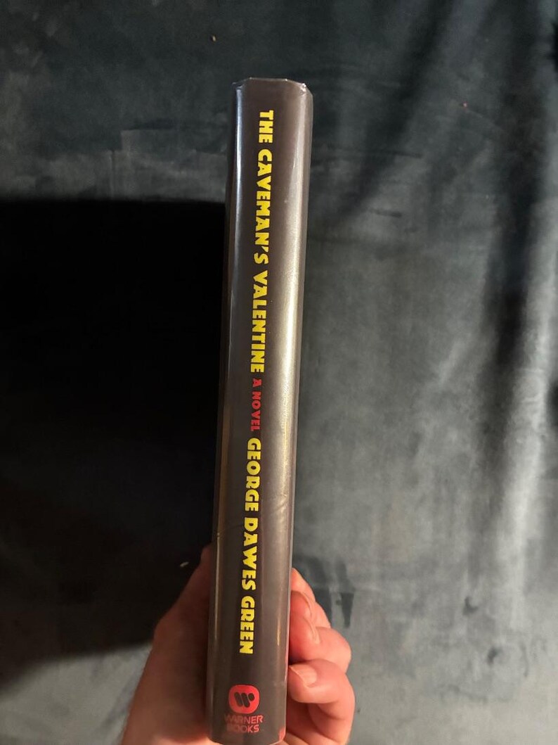 ジョージ・ドーズ・グリーン著『原始人のバレンタイン』サイン入り 1994年初版初刷 美品/美品 画像 7