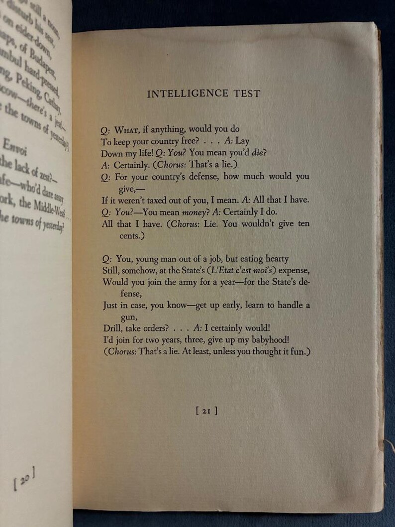 Make Bright the Arrows by Edna St. Vincent Millay 1940 1st Edition 1st Printing image 7