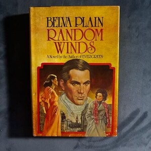 Random Winds by Belva Plain 1980 Delacorte Press Edition Very Good/Very Good Hardcover image 1