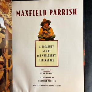 Maxfield Parrish: A Treasury of Art and Children's Literature 1995 First Edition image 4
