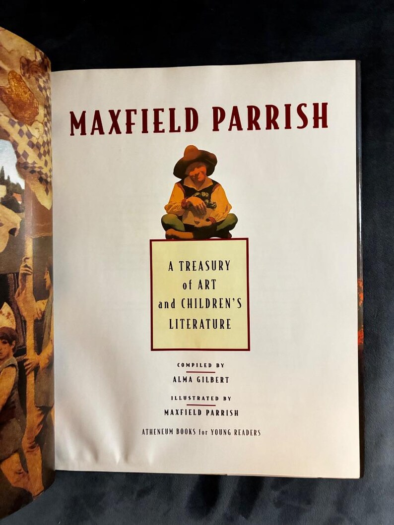 Maxfield Parrish: A Treasury of Art and Children's Literature 1995 First Edition image 4