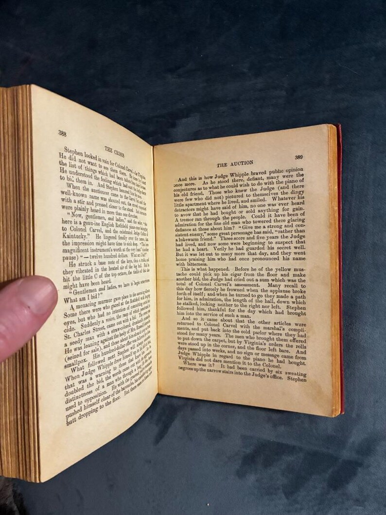 Die Krise von Winston Churchill, Macmillan-Ausgabe von 1901, späterer Druck, gut erhalten Bild 6