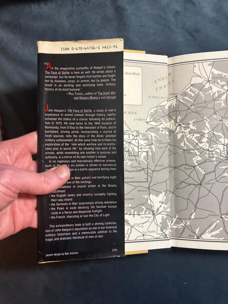 Six Armies in Normandy by John Keegan 1982 First Edition Third Printing Near Fine/Very Good image 2