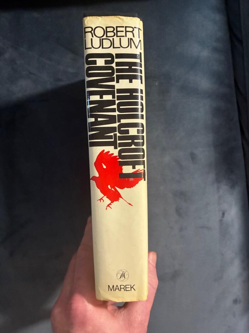 The Holcroft Covenant by Robert Ludlum 1978 First Edition First Printing Near Fine/Very Good Hardcover image 9