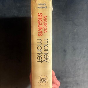 El mercado monetario (Edición revisada) de Marcia Stigum, 1983, edición Dow Jones-Irwin, segunda impresión, casi perfecto/muy bueno. imagen 7
