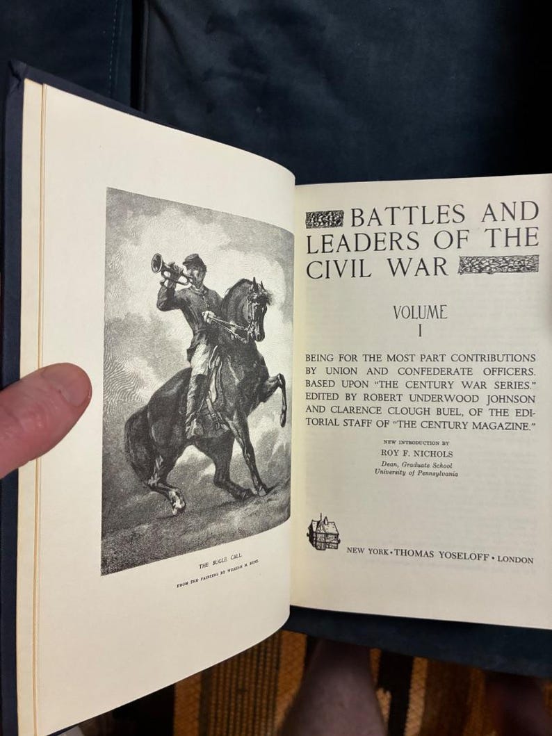 Battles and Leaders of the Civil War Vols. 1-4 1956 Robert Underwood Johnson and Clarence Clough Buel (eds.) image 4