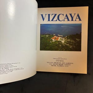 Vizcaya by Doris Bayley Littlefield (text); Steven Brooke (photographs) First Edition First Printing Very Good Paperback image 4