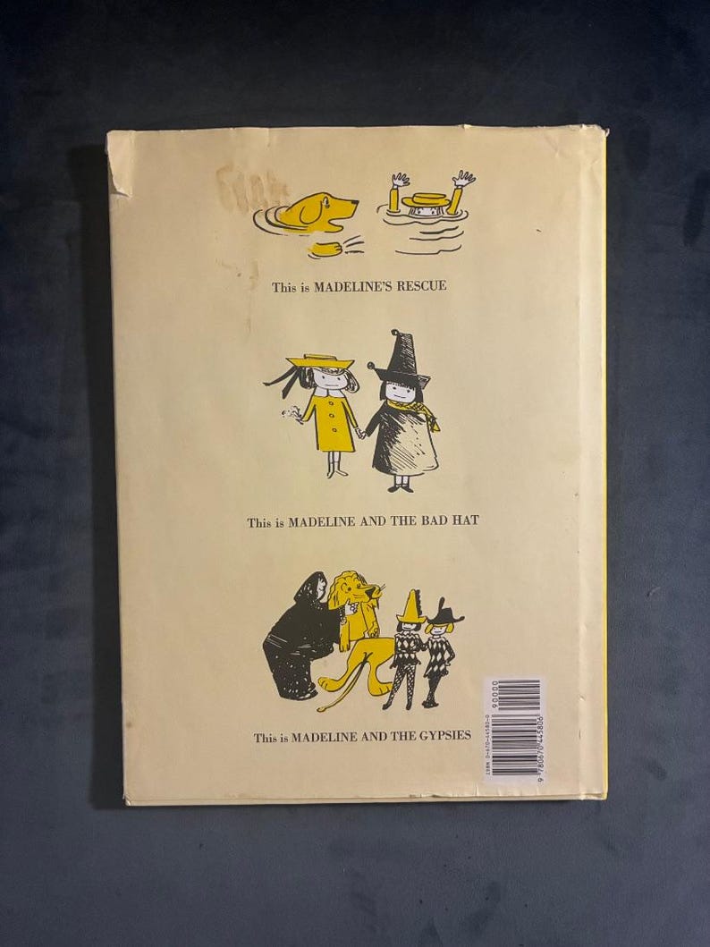 Madeline de Ludwig Bemelmans, édition Viking de 1960, 49e tirage, état proche du neuf/très bon image 5