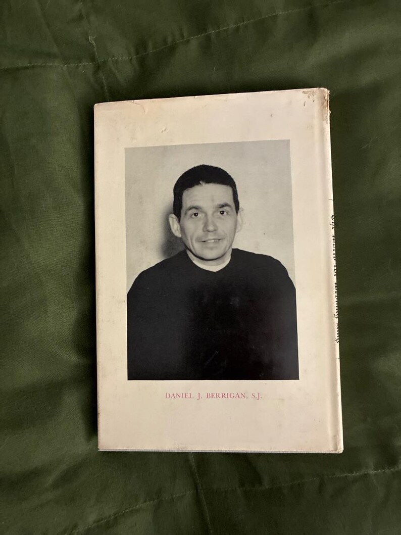 Signed First Edition The World for Wedding Ring by Daniel Berrigan Hardcover Poems image 4