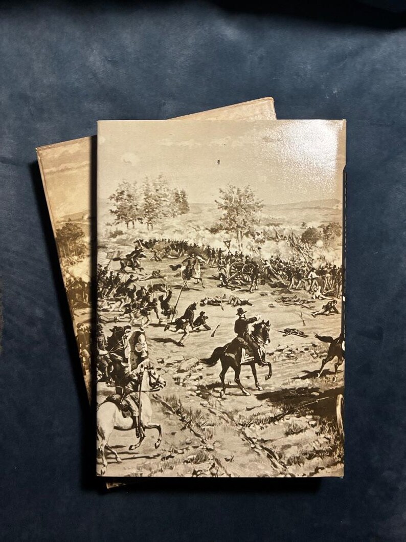 Gettysburg: La furia final de Bruce Catton, 1974, primera edición, tercera impresión, casi perfecto/casi perfecto imagen 3
