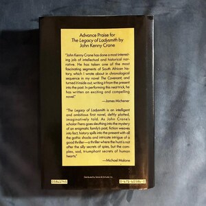 The Legacy of Ladysmith by John Kenny Crane 1986 First Edition First Printing Near Fine/Near Fine image 6