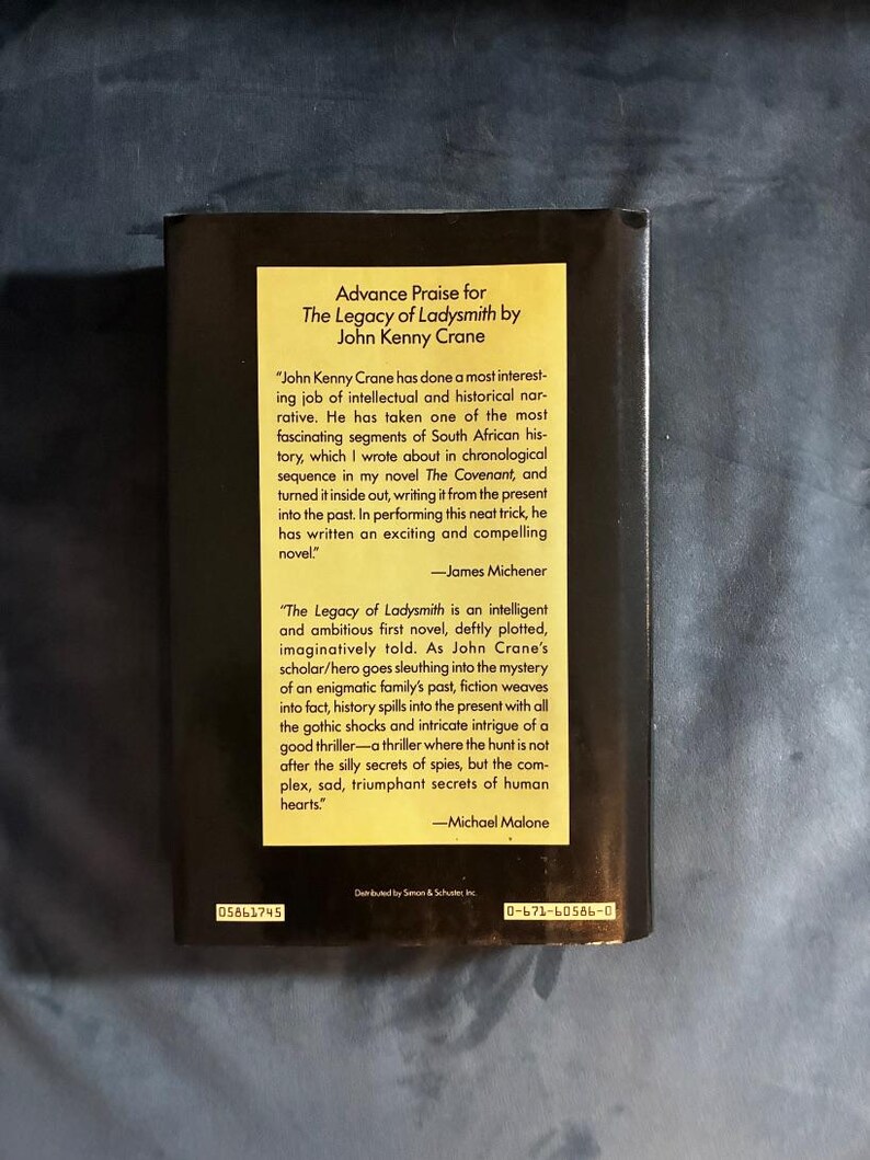 The Legacy of Ladysmith by John Kenny Crane 1986 First Edition First Printing Near Fine/Near Fine image 6