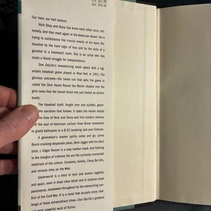 Underworld de Don DeLillo, 1997, primera edición, primera impresión, tapa dura, en excelente estado. imagen 2