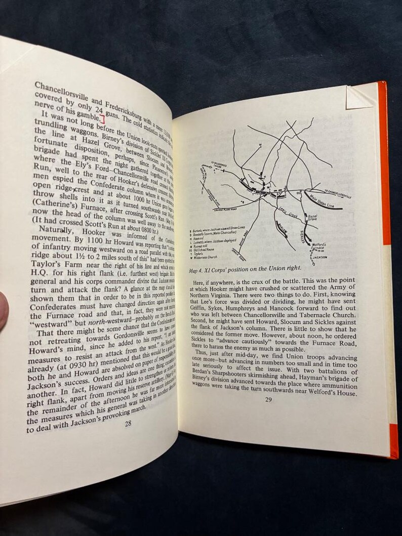 Chancellorsville 1863 by H. John Cooper 1972 First Edition First Printing Near Fine image 3