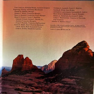 Het verkennen van de valleien van Amerika: van de Shenandoah tot de Rio Grande, door de National Geographic Society, 1984, eerste editie. In bijna perfecte/zeer goede staat. afbeelding 4