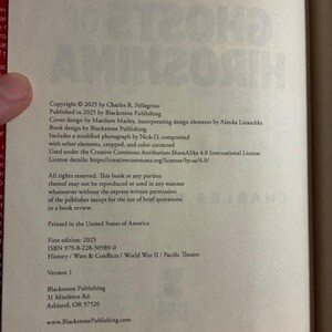 Fantasmi di Hiroshima di Charles Pellegrino 2025 Prima edizione Prima stampa Quasi perfetto/Quasi perfetto immagine 5