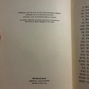 Mother Carey's Chickens by Kate Douglas Wiggin 1930 Houghton Mifflin Company Edition Good Hardcover image 5
