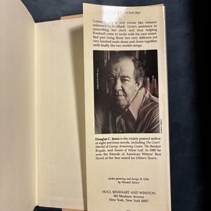 Gone the Dreams and Dancing by Douglas C. Jones 1984 First Edition Second Printing Near Fine/VG+ image 5