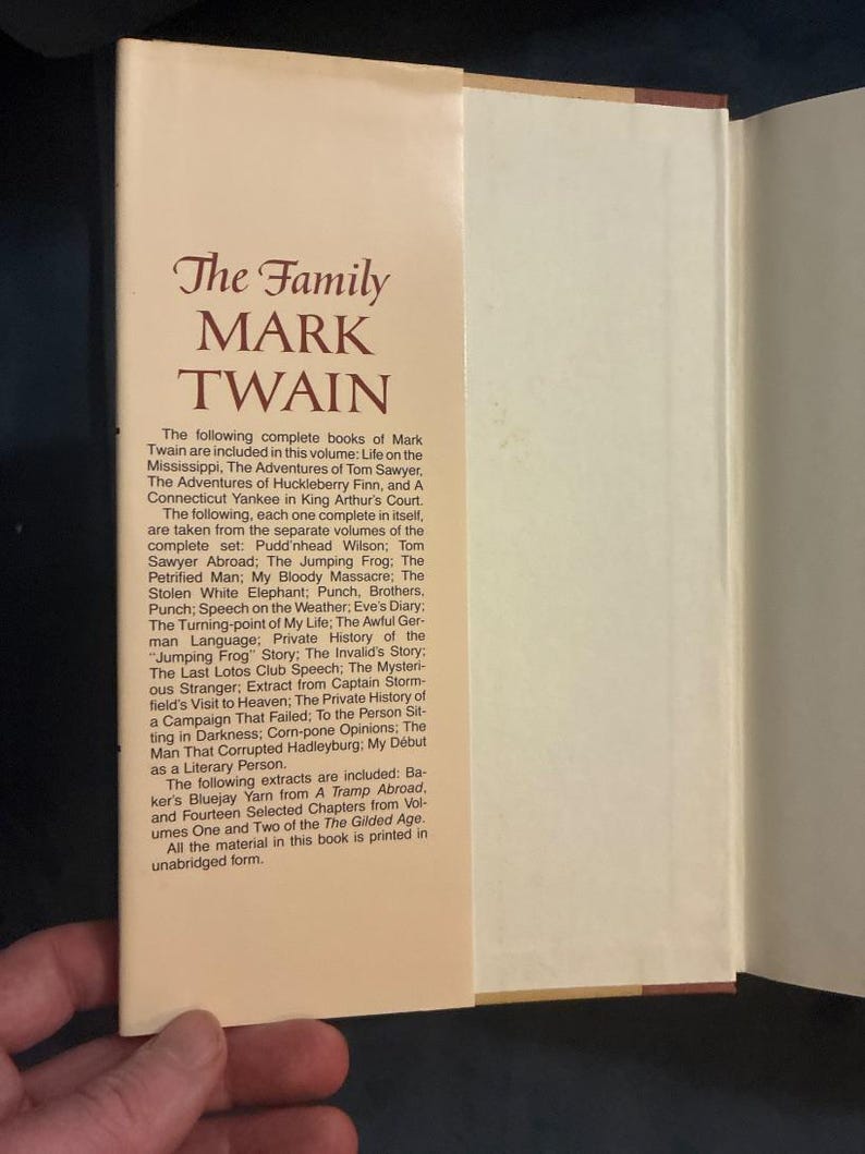 La Famille Mark Twain, édition reliée image 3