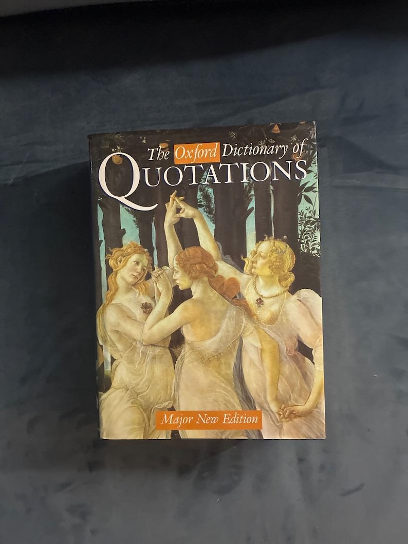 Diccionario Oxford de Citas, 5.ª edición, Elizabeth Knowles (ed.) imagen 1