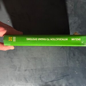 Introduction to Radar Systems by Merrill I. Skolnik 1980 Edition Hardcover image 8