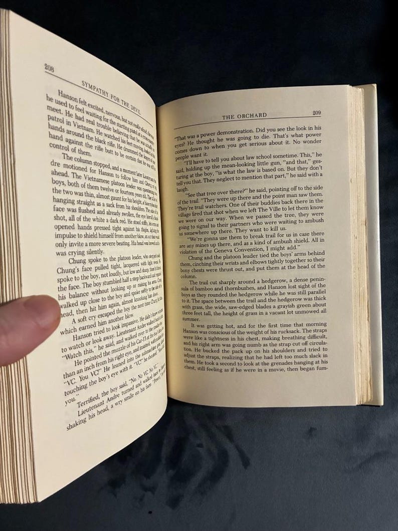 Sympathy for the Devil by Kent Anderson 1987 First Edition First Printing Near Fine image 7