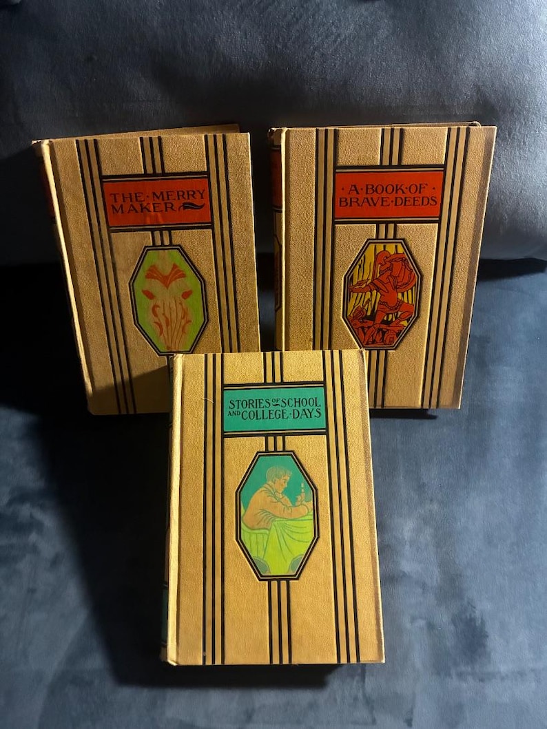 Young Folks Library 1047 Set of 3 Vintage Children's Lit Books image 1