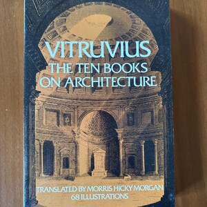 Vitruve : Les Dix Livres de l'Architecture (Traduction de Morgan) - État proche du neuf (broché) image 1
