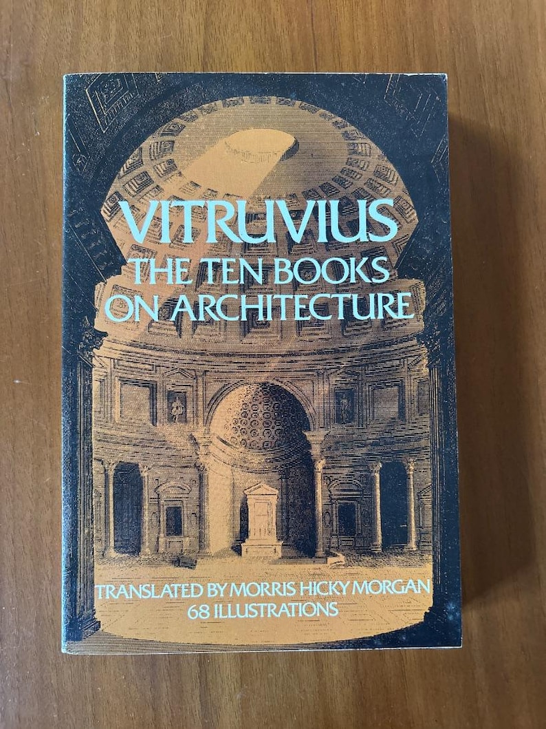 Vitruve : Les Dix Livres de l'Architecture (Traduction de Morgan) - État proche du neuf (broché) image 1