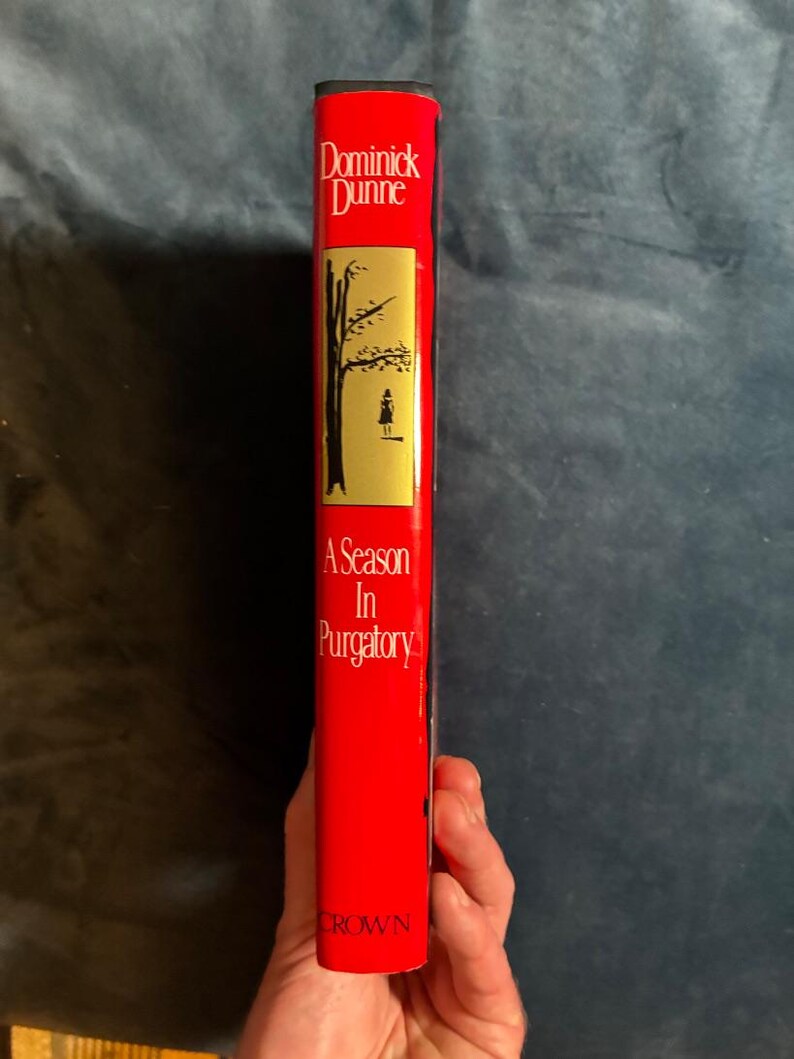 A Season in Purgatory by Dominick Dunne Signed 1993 First Edition Third Printing Near Fine/Near Fine Hardcover image 8