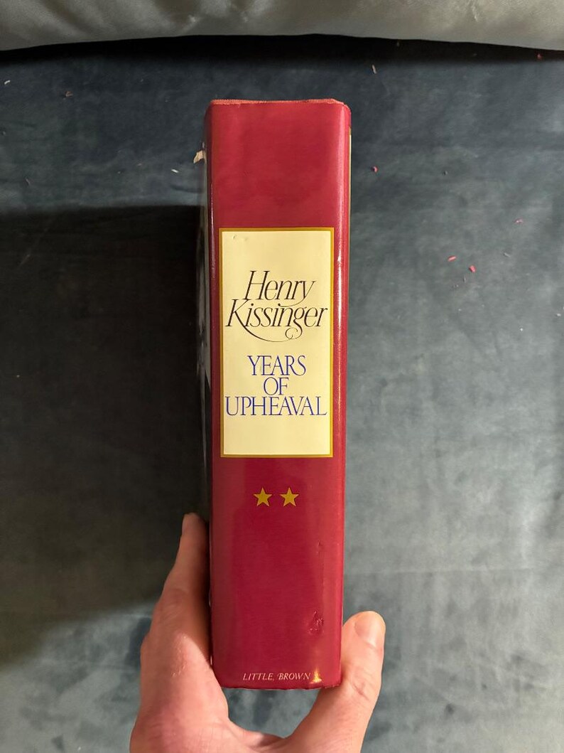 Jahre des Umbruchs von Henry Kissinger, 1982, Erste Auflage, erster Druck, sehr guter bis neuwertiger Zustand, Hardcover. Bild 2