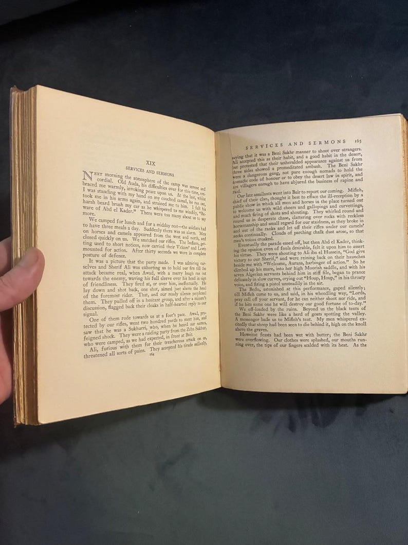 Revolt in the Desert by 'T. E. Lawrence' 1927 First Edition First Printing Good Hardcover image 9