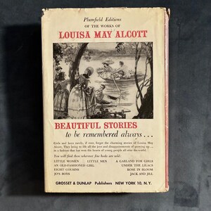 Little Men by Louisa May Alcott Grosset & Dunlap Edition Very Good/Good Hardcover image 2