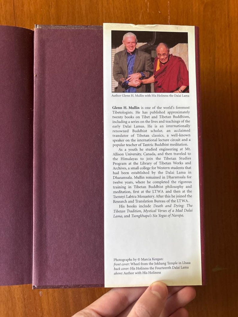 The Fourteen Dalai Lamas by Glenn H. Mullin, First Edition, Hardcover image 7