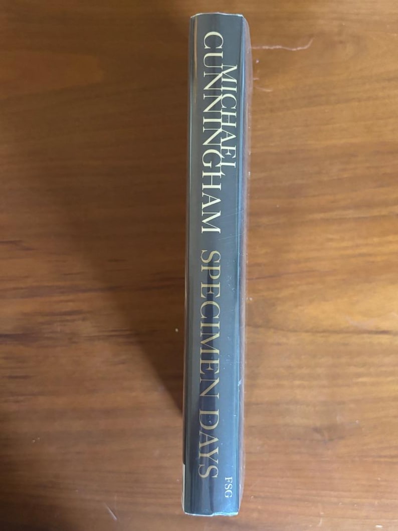 Signierte Erstausgabe (gebunden): Specimen Days von Michael Cunningham (Sehr gut/Nahezu neuwertig) Bild 6