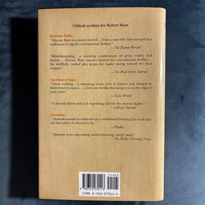 Vuur langs de hemel door Robert Moss, 1992, eerste editie, eerste druk, in uitstekende/bijna perfecte staat. afbeelding 5