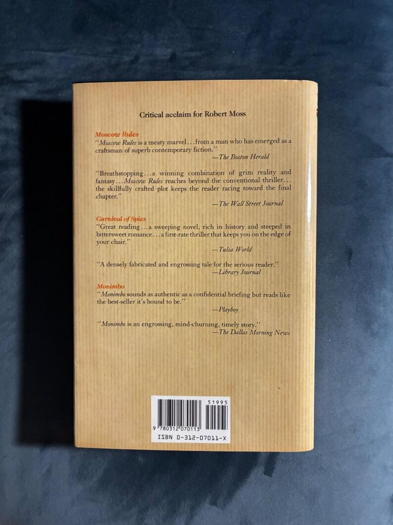 Vuur langs de hemel door Robert Moss, 1992, eerste editie, eerste druk, in uitstekende/bijna perfecte staat. afbeelding 5