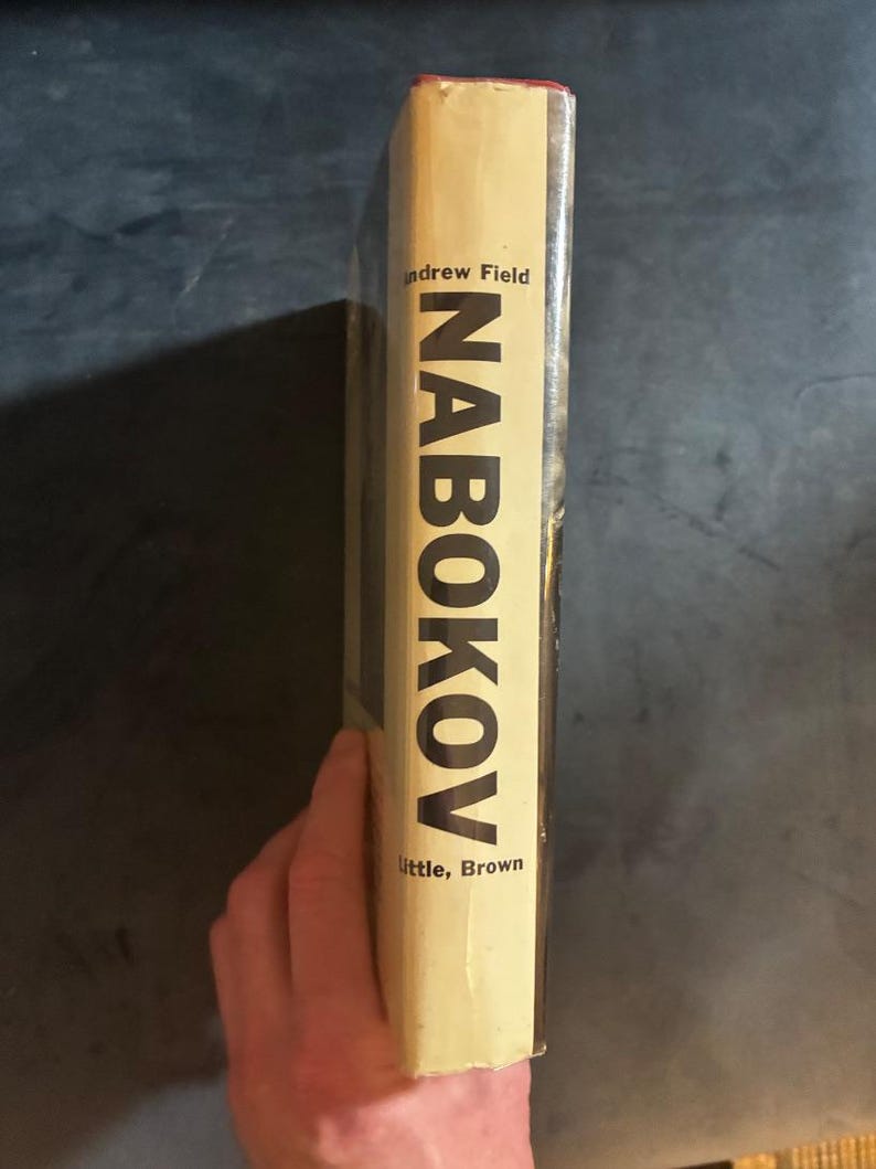 Nabokov: His Life in Art by Andrew Field First Edition First Printing Near Fine/Very Good Hardcover image 10