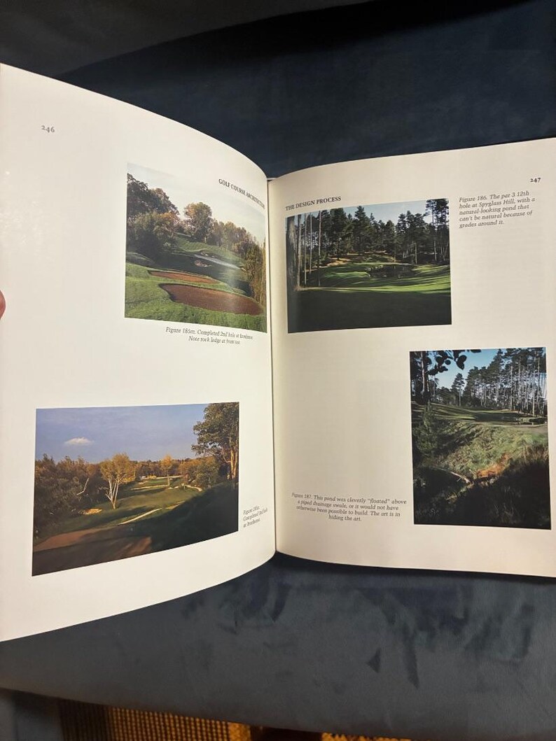 Golf Course Architecture: Design, Construction & Restoration by Dr. Michael J. Hurdzan 1996 First Edition First Printing Fine/Fine image 7