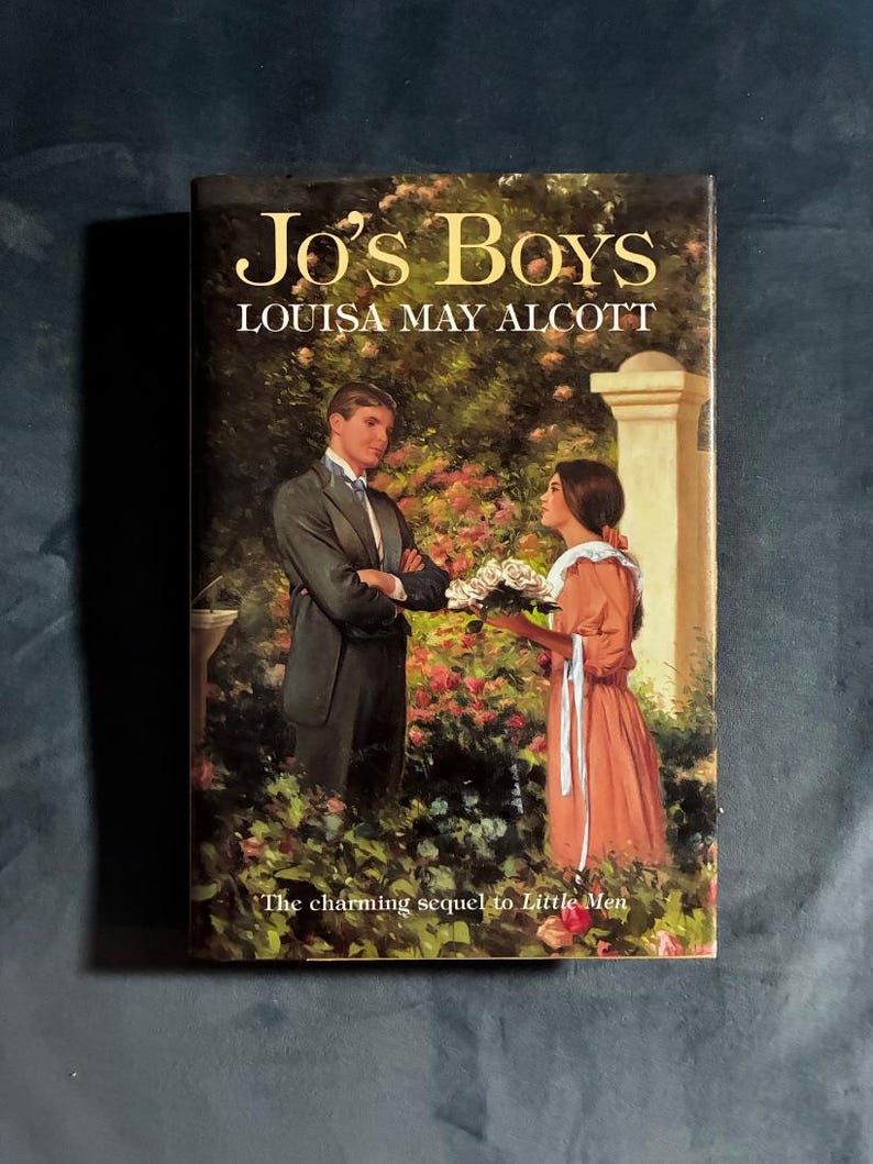 Los hijos de Jo y cómo resultaron ser de Louisa May Alcott, edición de Gramercy Books de 1994, primera impresión, casi perfecto/casi perfecto. imagen 1