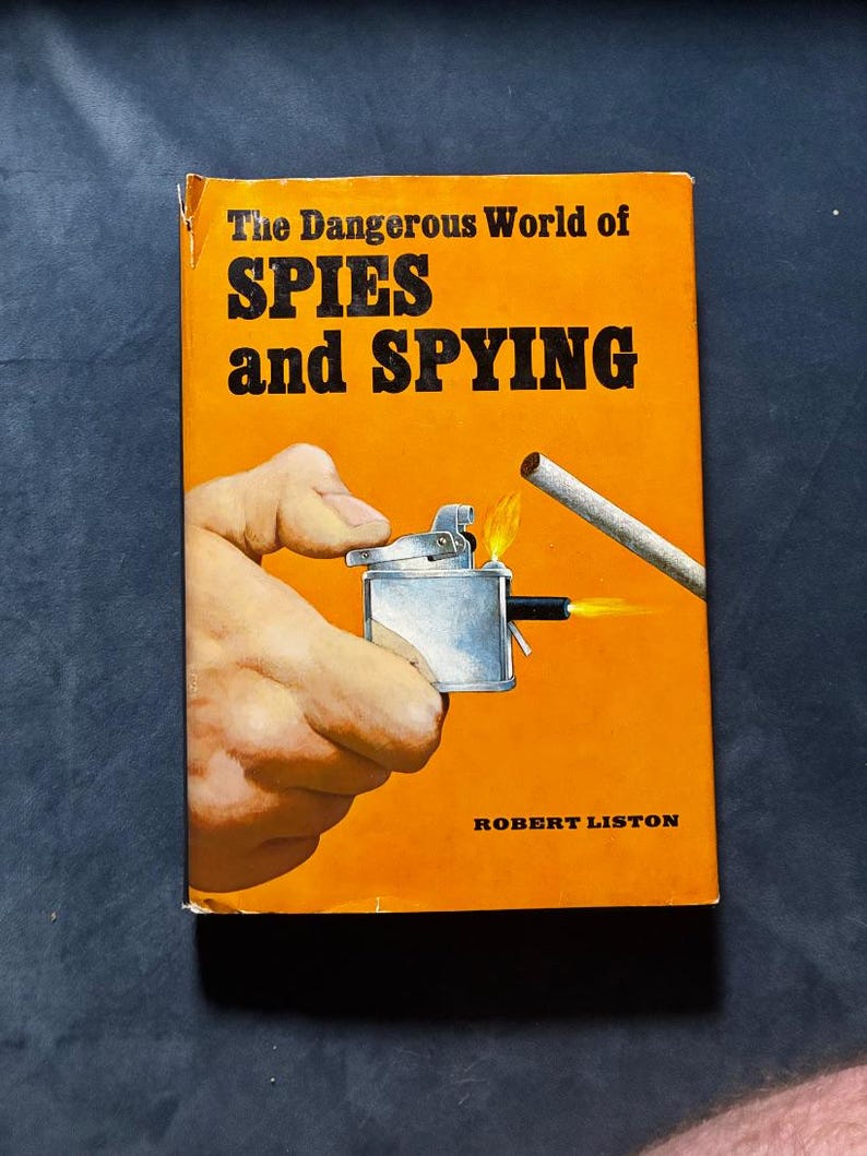 Die gefährliche Welt der Spione und Spionage von Robert Liston, Erste Auflage, Erster Druck, Sehr guter Zustand/Gut, Hardcover Bild 1