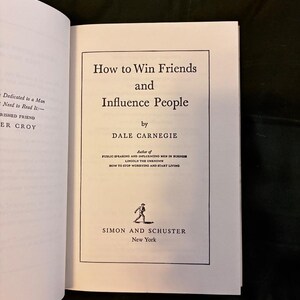 How to Win Friends and Influence People by Dale Carnegie (119th Printing) image 3