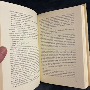 The Fool's Progress di Edward Abbey 1988 Prima edizione Prima stampa Quasi perfetto/Quasi perfetto immagine 6
