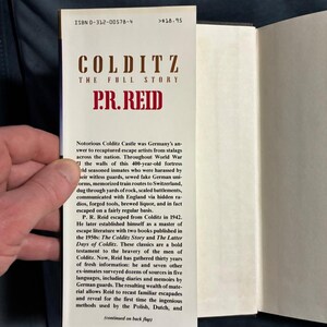 Colditz: The Full Story by P. R. Reid 1984 First Edition First Printing Near Fine/Near Fine image 3