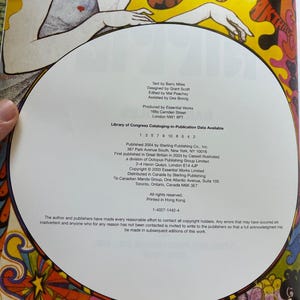 Hippie by Barry Miles 2004 Sterling Publishing First Printing Near Fine/Very Good Hardcover image 3