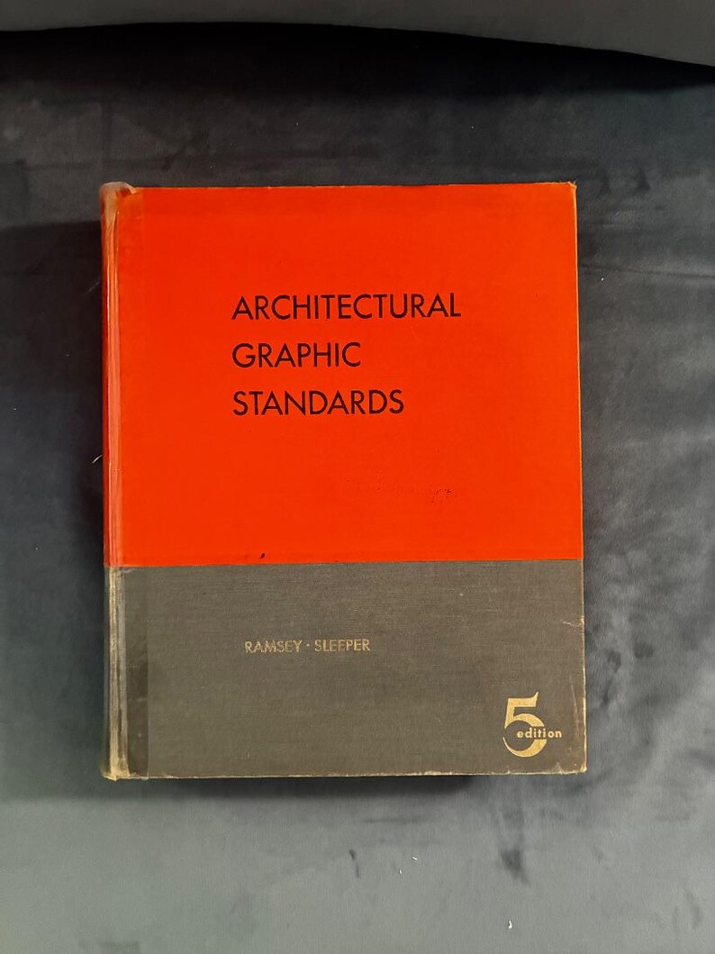 Architectural Graphic Standards by Ramsey and Sleeper 5th Edition 1966 image 1