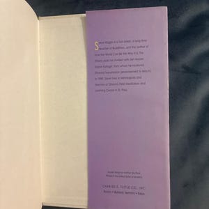 Le bouddhisme simple et clair par Steve Hagen, première édition, troisième tirage, état quasi neuf image 8