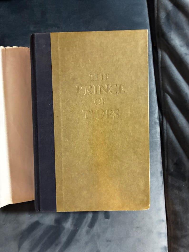 The Prince of Tides by Pat Conroy 1986 First Edition First Printing Near Fine/Very Good image 9