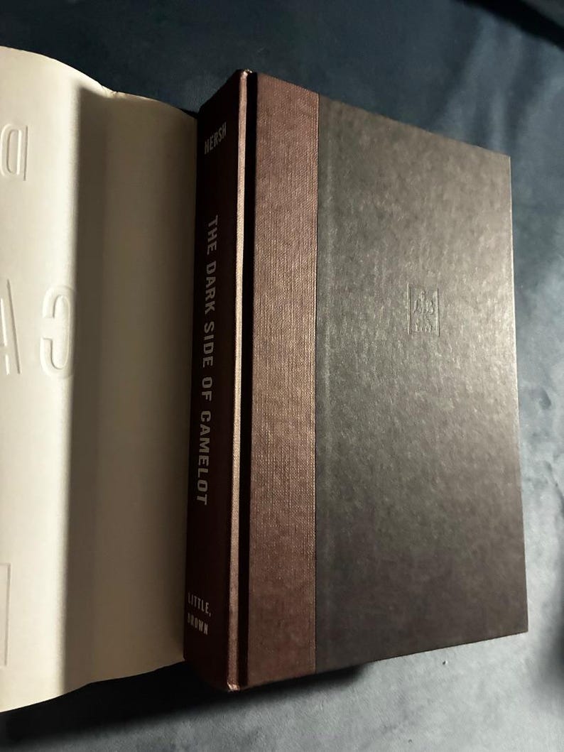 The Dark Side of Camelot by Seymour M. Hersh First Edition First Printing Fine/Very Good Hardcover image 10